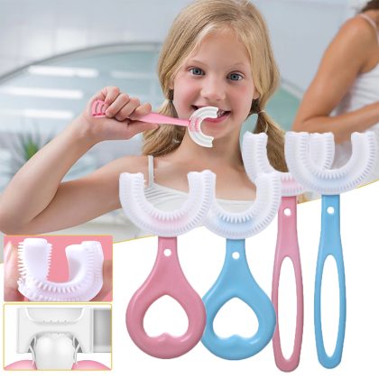 Baby-u-shape-tooth brushes 360